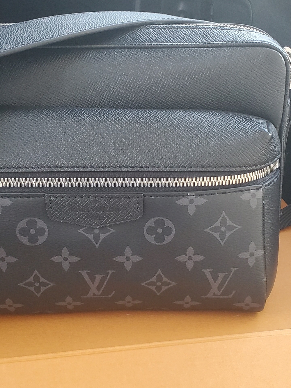Louis Vuitton Black Monogram Messenger Crossbody